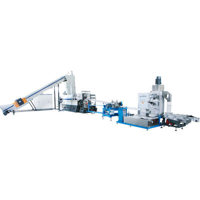 satın al 500 - 2000kg/h Tek vidalı ekstrüder üreticileri / Plastik gevreği peletize hattı online manufacture