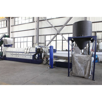 satın al ABS Plastik Atık Geri Dönüştürme Makinesi Karbon Çelik Plastik Flakes Pelletizing Line Özel online manufacture