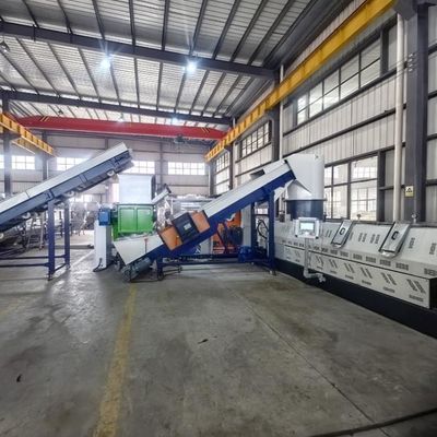 satın al PP PE Ekstrüder Plastik Pelletizing Line, Pelletizing Makine İki Aşama 500kg / Hr online manufacture