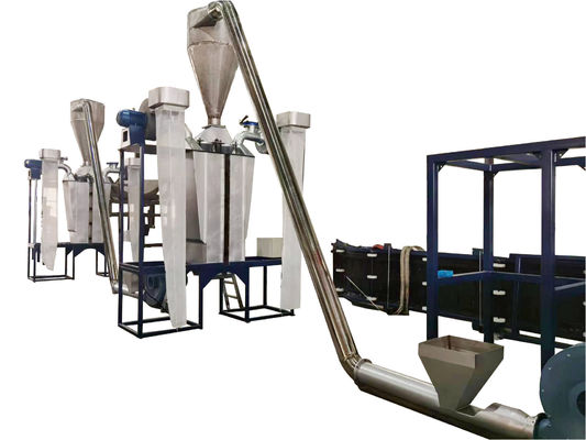satın al Zigzag Kağıt Etiket Kaldırıcı Tek vida Pet Şişe Geri Dönüştürme hattı Otomatik online manufacture