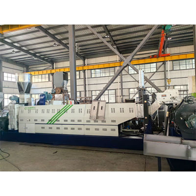 HDPE / PP Çift Aşama için Özel Granulatör Makinesi Atık Geri Dönüştürme Makinesi