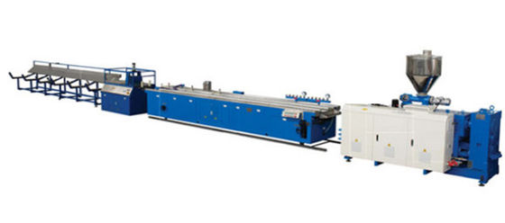 Elektrikli Plastik boru çıkartma makinesi HDPE PP boru çıkartma hattı