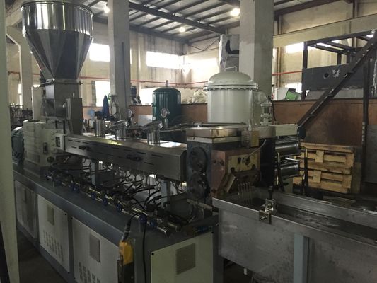 Endüstriyel Çift Makineli Ekstrüder Makine Elektrikli Plastik Kompozit Makinesi Otomatik