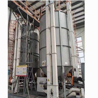 Paslanmaz Çelik Plastik Pelletizing Geri Dönüştürme Makinesi PP PET ABS Plastik Pellets için Karıştırma Silo