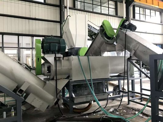 2000kg/Hr Pe Film Plastik Çamaşır Dönüşüm Makinesi Özel