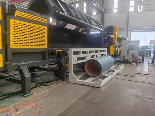 Otomatik ve Yüksek Verimlilikli HDPE ve PVC Boru Yatay Plastik Çöpleme ve Granulating Makinesi