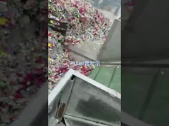 500-3000kg/H süt şişesi yıkama makinesi Merkezi kurutma atığı plastik şişe geri dönüşüm makinesi